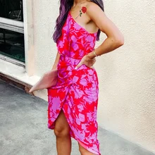 Women's Summer Elegant Sexy Fashion Oblique Shoulder Self-cultivation Temperament Lace-up Split Hip-length One-piece Dress
Women's Summer Elegant Sexy Fashion Oblique Shoulder Self-cultivation Temperament Lace-up Split Hip-length One-piece Dress