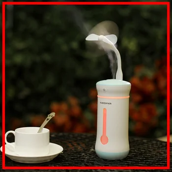 300ML USB Ultrasonic Air Aroma Humidifier With LED Lights and fans Electric Aromatherapy Essential Diffuser for car office home
300ML USB Ultrasonic Air Aroma Humidifier With LED Lights and fans Electric Aromatherapy Essential Diffuser for car office home
