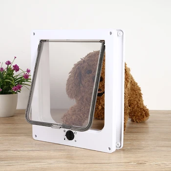 Safe Cat Flap Door with 4 Way Lock Pet Rotary Door Easy Install Intelligent Control Switch Kitten Small Pet Gate Doors
Safe Cat Flap Door with 4 Way Lock Pet Rotary Door Easy Install Intelligent Control Switch Kitten Small Pet Gate Doors