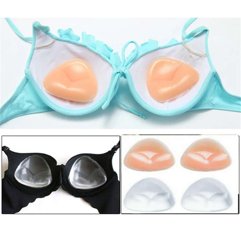 Silicone Bra Pads Inserts for Women Bikini Swimsuit Removeable Triangle Invisible Bra Ge Pad Enhancer Push Up Breast Underwer
Silicone Bra Pads Inserts for Women Bikini Swimsuit Removeable Triangle Invisible Bra Ge Pad Enhancer Push Up Breast Underwer