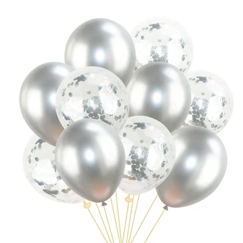 10pcs Metal Latex Balloons Set Air Balls Globes For Wedding Birthday Party Confetti Balloon Decoration Baby Shower Supplies
10pcs Metal Latex Balloons Set Air Balls Globes For Wedding Birthday Party Confetti Balloon Decoration Baby Shower Supplies