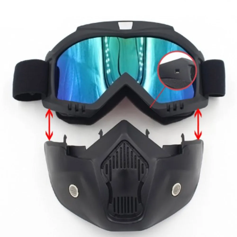 Unisex okulary narciarskie z regulacją, wiatroszczelne i ochronne - Wianko - 3