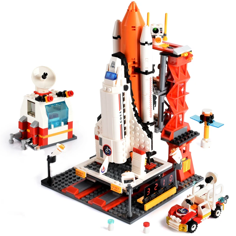 Classic 679Pcs Building Blocks City The Shuttle Launch Center Block DIY Bricks Educational Building Toys For Children Gift
Classic 679Pcs Building Blocks City The Shuttle Launch Center Block DIY Bricks Educational Building Toys For Children Gift
