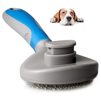 Dog Brush Cat Brush Self Cleaning Slicker Brush For Shedding Professional Pet Grooming Comb Removes Dead Undercoat Loose Hairs
Dog Brush Cat Brush Self Cleaning Slicker Brush For Shedding Professional Pet Grooming Comb Removes Dead Undercoat Loose Hairs