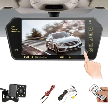 7 Inch Car TFT LCD Color Mirror MP5 Player Viedo Stereo Rear View Mirror Monitor Display
7 Inch Car TFT LCD Color Mirror MP5 Player Viedo Stereo Rear View Mirror Monitor Display
