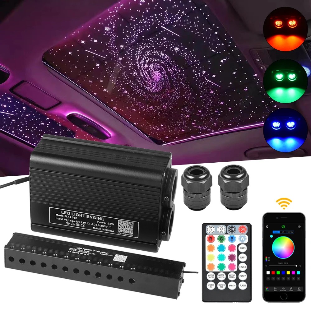 32W Meteor Led Car Starry Sky Light Roof Star Night Lights Auto Interior Stars Ceiling Lamp Fiber Optic Light
32W Meteor Led Car Starry Sky Light Roof Star Night Lights Auto Interior Stars Ceiling Lamp Fiber Optic Light
