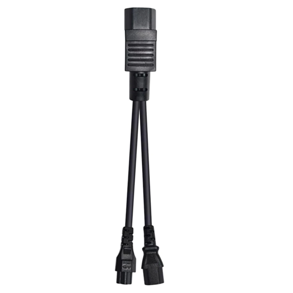 IEC320-C14 To C13 + C5 Socket Splitter Power Cord Cable AC Cabinet Server UPS 1 To 2 IEC320-C14 To C13 + C5 Socket Splitter Power Cord Cable AC Cabinet Server UPS 1 To 2