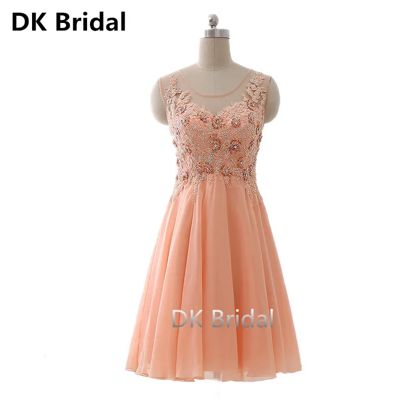 Bewitching Pink Illusion Back Short Tight Homecoming Dress Beading Lace Crystal Prom Gown Chiffon Formal Dress Graduation Dress
Bewitching Pink Illusion Back Short Tight Homecoming Dress Beading Lace Crystal Prom Gown Chiffon Formal Dress Graduation Dress