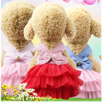 Pet Dog Dress Clothes Sweet Princess Dress Teddy Puppy Wedding Dresses Skirt for Small Medium Dog Pet Supplies
Pet Dog Dress Clothes Sweet Princess Dress Teddy Puppy Wedding Dresses Skirt for Small Medium Dog Pet Supplies