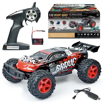 35Km/h 1/12 2.4Ghz Remote Control Car 4WD High Speed Off-Road Rc Model Vehicle Wireless Drift Racing Adults RC Car Toys Gift
35Km/h 1/12 2.4Ghz Remote Control Car 4WD High Speed Off-Road Rc Model Vehicle Wireless Drift Racing Adults RC Car Toys Gift