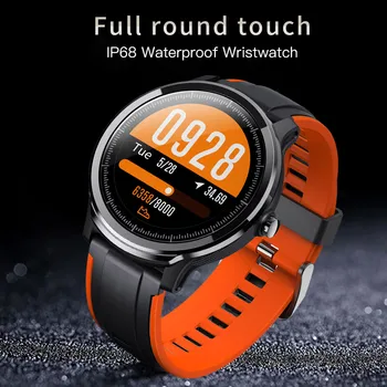 Full Round Touch Smart Watch Men IP68 Waterproof Smartwatch for IOS Andriod Smart Clock Heart Rate Monitor Bluetooth Smart-watch
Full Round Touch Smart Watch Men IP68 Waterproof Smartwatch for IOS Andriod Smart Clock Heart Rate Monitor Bluetooth Smart-watch
