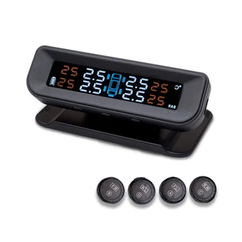 Smart Car TPMS Tyre Pressure Monitoring System Solar Power Digital LCD Display Auto Security Alarm Systems Tyre Pressure
Smart Car TPMS Tyre Pressure Monitoring System Solar Power Digital LCD Display Auto Security Alarm Systems Tyre Pressure