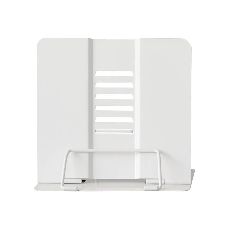 Portable Metal Adjustable Reading Book Holder Support Document Shelf Bookstand Eye Protection
Portable Metal Adjustable Reading Book Holder Support Document Shelf Bookstand Eye Protection