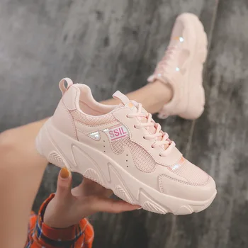 2019 Brand lady / Women's Fashion Casual Thick Soled Female Lace Up Platform sneaker shoes High Quality Sneakers Shoes AE-13
2019 Brand lady / Women's Fashion Casual Thick Soled Female Lace Up Platform sneaker shoes High Quality Sneakers Shoes AE-13