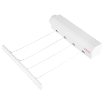 3.2M 4 Lines Wall Mounted Clothes Hanger Dryer Hanger Clothesline Outdoor Laundry Washing Line Drying Rack For Tie Coat Towel
3.2M 4 Lines Wall Mounted Clothes Hanger Dryer Hanger Clothesline Outdoor Laundry Washing Line Drying Rack For Tie Coat Towel