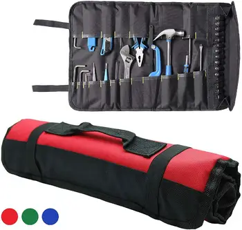 Car Tools Roll Up Tool Roll Pouch Bag Organizer Multi-function 600d Oxford Cloth Pouch 
Car Tools Roll Up Tool Roll Pouch Bag Organizer Multi-function 600d Oxford Cloth Pouch