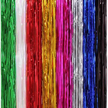 1pcs aluminum foil rain curtain birthday party wedding background wall decoration metal tassel DIY party decoration
1pcs aluminum foil rain curtain birthday party wedding background wall decoration metal tassel DIY party decoration