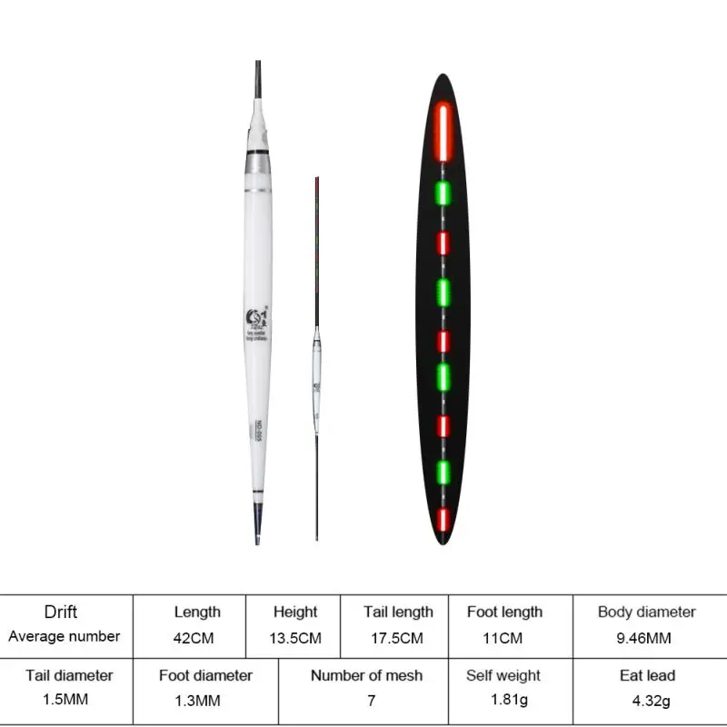 Fish Bite Alarm Fish Bite Bait LED Light Color Change Fishing Float Automatic Night Electronic Float Tube
Fish Bite Alarm Fish Bite Bait LED Light Color Change Fishing Float Automatic Night Electronic Float Tube