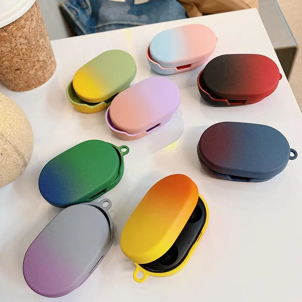 Luxury Earphone accessories Cover For Xiaomi Redmi Airdots Case Gradient PC hard shell Protection Cover Shell with Keychain
Luxury Earphone accessories Cover For Xiaomi Redmi Airdots Case Gradient PC hard shell Protection Cover Shell with Keychain