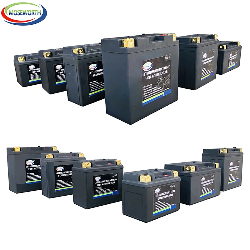 12V Motorcycle Car Battery LiFePO4 4Ah 7AH 9Ah Lithium Phosphate ion Freezing Cold Stronger Power with BMS Voltage Protection
12V Motorcycle Car Battery LiFePO4 4Ah 7AH 9Ah Lithium Phosphate ion Freezing Cold Stronger Power with BMS Voltage Protection