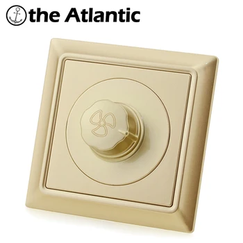 Atlectric Adjust Lamp Light Fan Switch Control Adjustment Light Brightness Fan Wind Speed Dimmer Wall Switch Retro Gold PC Panel
Atlectric Adjust Lamp Light Fan Switch Control Adjustment Light Brightness Fan Wind Speed Dimmer Wall Switch Retro Gold PC Panel