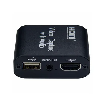 Plug And Play 4K HD 1080P HDMI Loop Output Universal Stereo Input Portable Teaching Game Recording Video Record Card With Audio
Plug And Play 4K HD 1080P HDMI Loop Output Universal Stereo Input Portable Teaching Game Recording Video Record Card With Audio