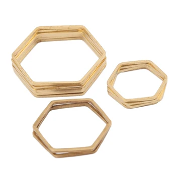 20pcs Raw Brass Connectors Gold Tone Hexagon Circle Geometric Links For DIY Handmade Earring Making Components Jewelry Findings
20pcs Raw Brass Connectors Gold Tone Hexagon Circle Geometric Links For DIY Handmade Earring Making Components Jewelry Findings