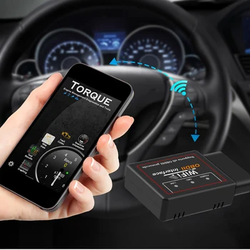 New ELM327 Car Engine Check Diagnostic PIC18F25K80 WIFI V1.5 OBD 2 For BMW E90 E91 E92 E93 F12 X3 M3 Mini Cooper Code Reader
New ELM327 Car Engine Check Diagnostic PIC18F25K80 WIFI V1.5 OBD 2 For BMW E90 E91 E92 E93 F12 X3 M3 Mini Cooper Code Reader