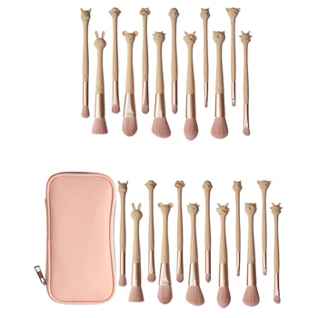 Chinese Zodiac 12Pcs Pink Makeup Brushes Make Up Brush Women Blush Powder Foundation Beauty Tool
Chinese Zodiac 12Pcs Pink Makeup Brushes Make Up Brush Women Blush Powder Foundation Beauty Tool