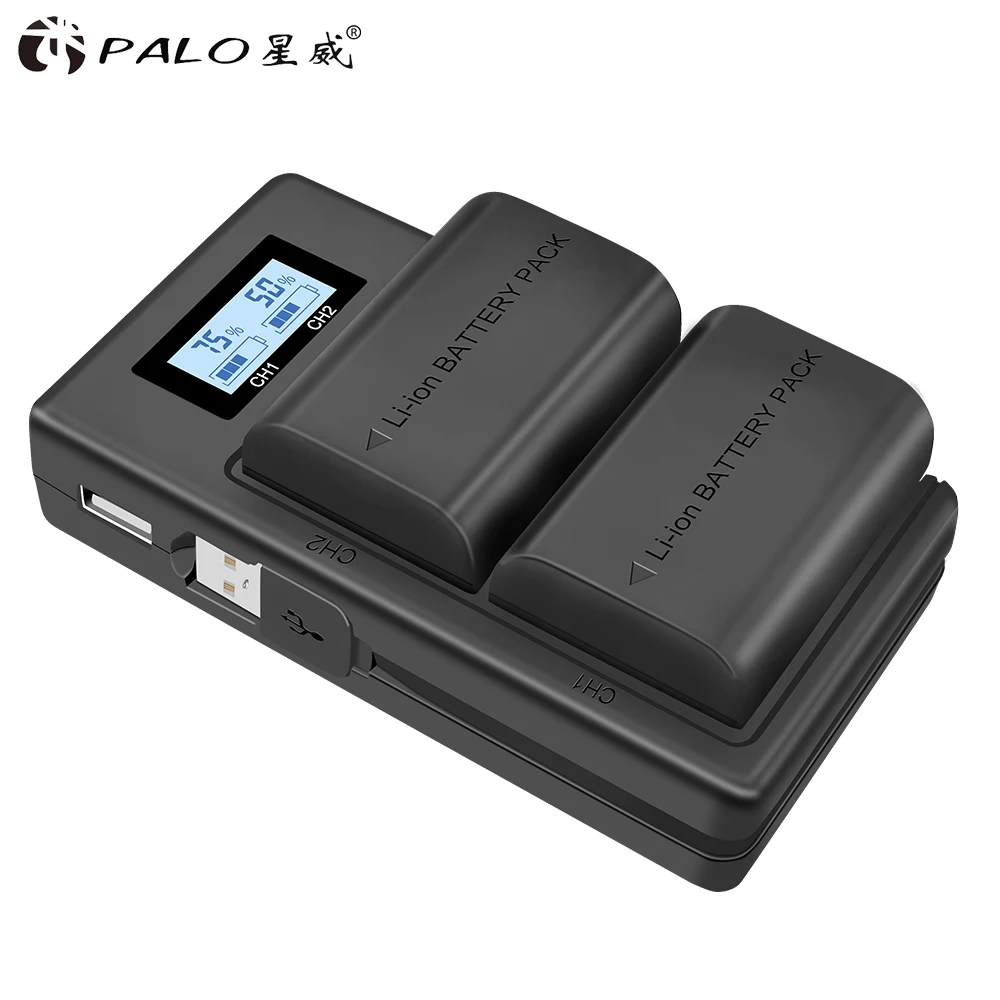 PALO 2pc LP-E6 LP-E6N LPE6 Camera Battery+LCD USB Dual Charger for Canon EOS 6D 7D 5D Mark II III IV 60D 60Da 70D 80D 5DS 5DSR
PALO 2pc LP-E6 LP-E6N LPE6 Camera Battery+LCD USB Dual Charger for Canon EOS 6D 7D 5D Mark II III IV 60D 60Da 70D 80D 5DS 5DSR
