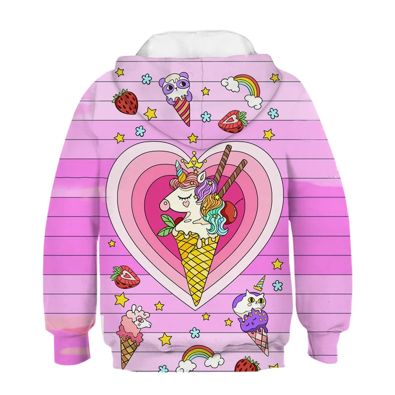 Sparkling Unicorn Black Hoodie Sparkling Unicorn Black Hoodie