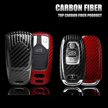 Real Carbon Fiber Car Styling Auto Key Protection Cover Case For Audi C6 A7 A8 R8 A1 A3 A4 A5 Q7 A6 C5 Car Holder Shell
Real Carbon Fiber Car Styling Auto Key Protection Cover Case For Audi C6 A7 A8 R8 A1 A3 A4 A5 Q7 A6 C5 Car Holder Shell