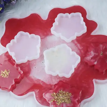 Crystal Epoxy Resin Mold Flower Coaster Casting Mould Handmade DIY Crafts Silicone Making Tool
Crystal Epoxy Resin Mold Flower Coaster Casting Mould Handmade DIY Crafts Silicone Making Tool