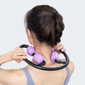 U Shape Trigger Point Massage Roller For Arm Leg Neck Muscle Tissue For Fitness Gym Yoga Pilates Sports 4 Wheel Drop Shipping
U Shape Trigger Point Massage Roller For Arm Leg Neck Muscle Tissue For Fitness Gym Yoga Pilates Sports 4 Wheel Drop Shipping