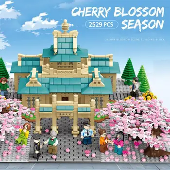 2529pcs New Cherry Block Season City Street View Tree House Flower Building Blocks Architecture Model Bricks Toys For Children
2529pcs New Cherry Block Season City Street View Tree House Flower Building Blocks Architecture Model Bricks Toys For Children
