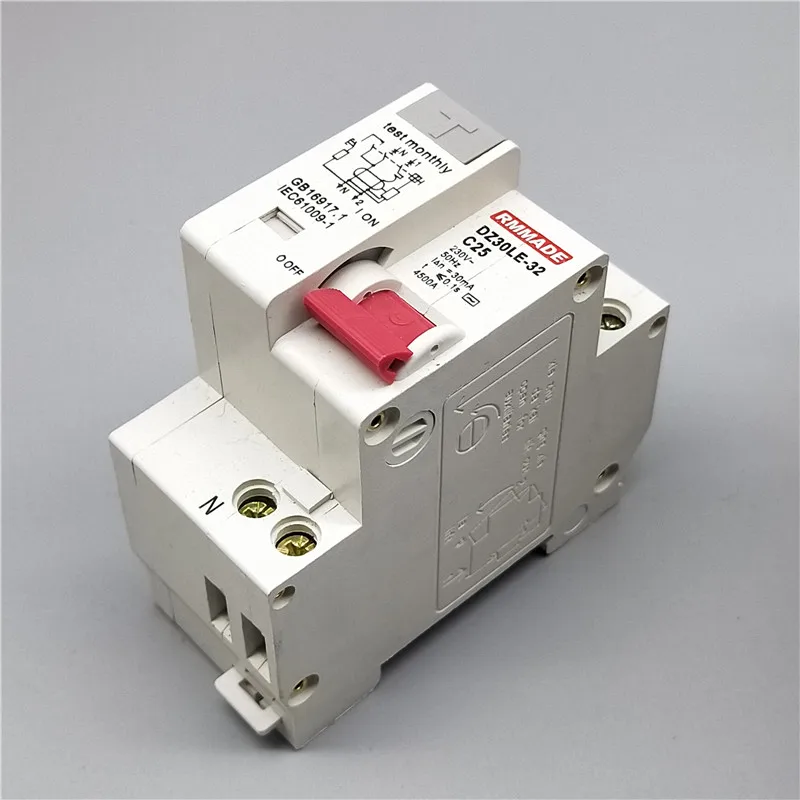 DZ30LE-32 2P 1P+N Small Household Leakage Protector DPN Air Switch Dual-in, Dual-out, Dual-wire 16/20/25A Mini Circuit Breaker
DZ30LE-32 2P 1P+N Small Household Leakage Protector DPN Air Switch Dual-in, Dual-out, Dual-wire 16/20/25A Mini Circuit Breaker