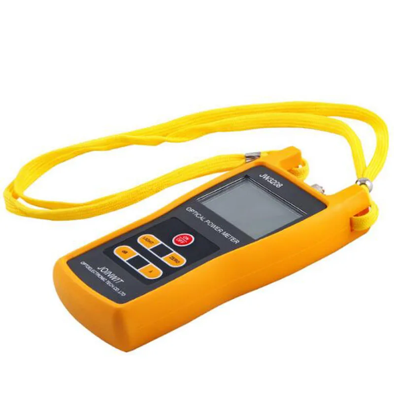 JW3208 handheld optical power meter fiber optic cable tester discount price multimode OPM with carrying bag
JW3208 handheld optical power meter fiber optic cable tester discount price multimode OPM with carrying bag