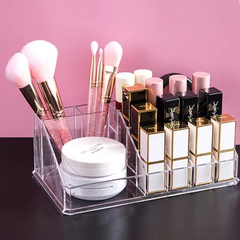 16 Grid Cosmetic Storage Box Make Up Organizer Lipstick Holder Organizador Clear Acrylic Display Case Pen Holder Makeup Brush
16 Grid Cosmetic Storage Box Make Up Organizer Lipstick Holder Organizador Clear Acrylic Display Case Pen Holder Makeup Brush