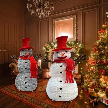 Tinsel Snowman Shape 110cm Christmas Collapsible Tinsel Snowman Christmas Tree For Holiday Christmas Decorations
Tinsel Snowman Shape 110cm Christmas Collapsible Tinsel Snowman Christmas Tree For Holiday Christmas Decorations