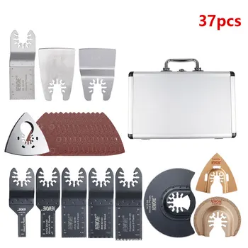 NEWONE 37pcs Quick-release saw blades for oscillating tool multi-function tool packed in aluminium case, quick change saw blades
NEWONE 37pcs Quick-release saw blades for oscillating tool multi-function tool packed in aluminium case, quick change saw blades