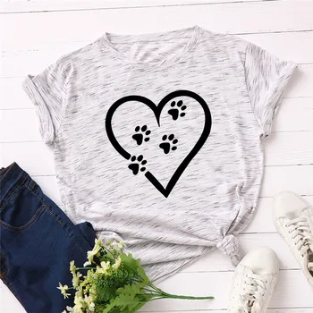 Plus Size S-5XL New Heart Print Women Shirts 100%Cotton TShirt O Neck Short Sleeve Tees Summer T Shirt Women T-Shirt Female Top
Plus Size S-5XL New Heart Print Women Shirts 100%Cotton TShirt O Neck Short Sleeve Tees Summer T Shirt Women T-Shirt Female Top