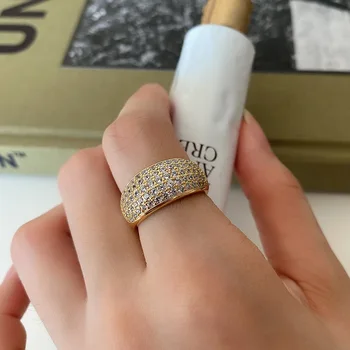 100% Authentic 925 sterling silver Micro Pave CZ Zircon Dome Ring Jewelry France style TLJ1197
100% Authentic 925 sterling silver Micro Pave CZ Zircon Dome Ring Jewelry France style TLJ1197