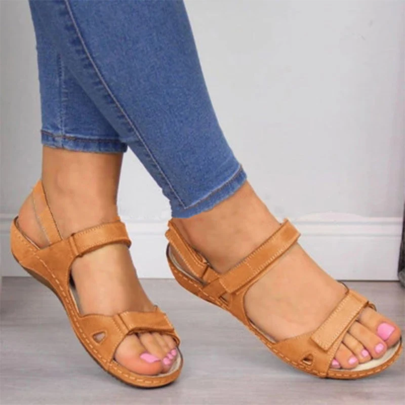 2020 New Women Summer Wedges Sandals Ladies PU Leather Flat Shoes Woman Platform Peep Toe Casual Female Beach Shoes
2020 New Women Summer Wedges Sandals Ladies PU Leather Flat Shoes Woman Platform Peep Toe Casual Female Beach Shoes