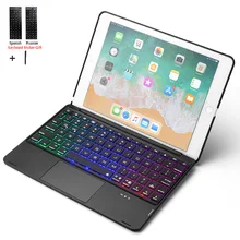 For iPad 9.7 2018 Touchpad Backlight Wireless Bluetooth Keyboard Case Cover For iPad 2017 Air 2 Air 1 Pro 9.7 inch Fundas+Stylus
For iPad 9.7 2018 Touchpad Backlight Wireless Bluetooth Keyboard Case Cover For iPad 2017 Air 2 Air 1 Pro 9.7 inch Fundas+Stylus