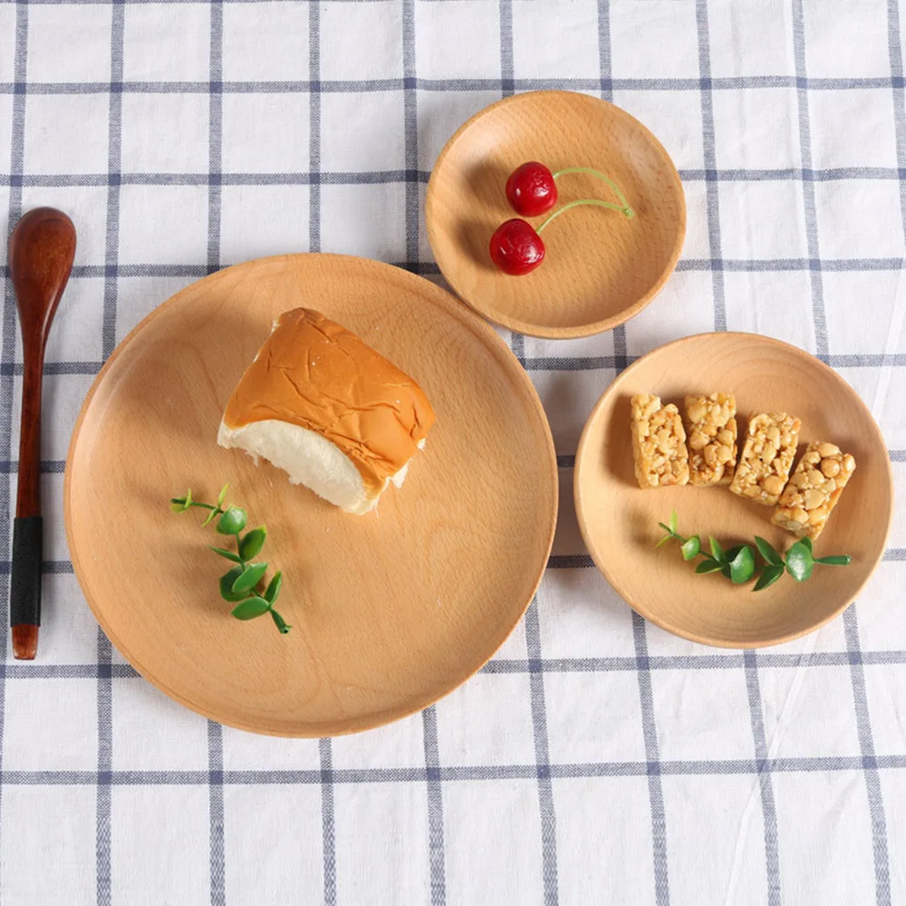 Wood Round Trays Japanese Style Dinner Plate Steak Fruit Snacks Tray Tea Tray Restaurant Storage Plate Solid assiette plateau
Wood Round Trays Japanese Style Dinner Plate Steak Fruit Snacks Tray Tea Tray Restaurant Storage Plate Solid assiette plateau