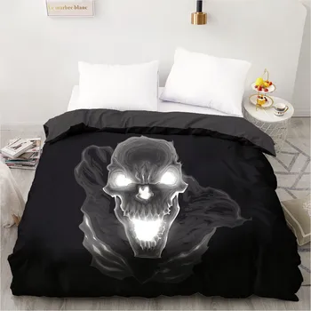 3D Printed Custom Design Duvet Cover Quilt Comforter Blanket Case Covers Bedding Set Skull 140x210cm Home Textile Black
3D Printed Custom Design Duvet Cover Quilt Comforter Blanket Case Covers Bedding Set Skull 140x210cm Home Textile Black