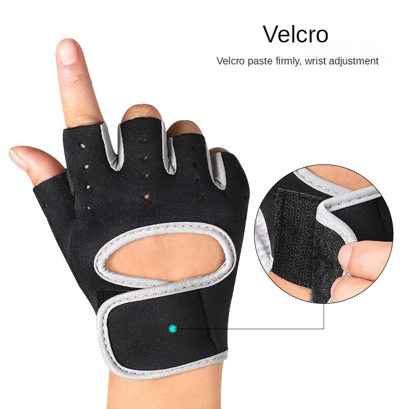 Unisex Dumbbell Equipment Horizontal Bar Exercise Handguard Gym Half-finger Exercise Bike Non-slip Protective Gloves
Unisex Dumbbell Equipment Horizontal Bar Exercise Handguard Gym Half-finger Exercise Bike Non-slip Protective Gloves