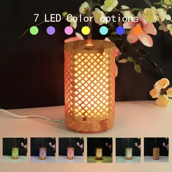126 LED Air Purifier 300ML LED Ultrasonic Aroma Diffuser Air Humidifier Wood Grain Colorful Light Essential Oil Purifier
126 LED Air Purifier 300ML LED Ultrasonic Aroma Diffuser Air Humidifier Wood Grain Colorful Light Essential Oil Purifier