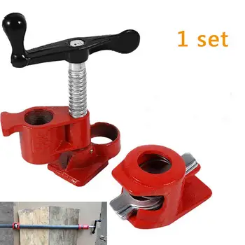 Kuulee 1PC 3/4in Wood Glue Pipe Clamp Set Heavy PRO Woodworking Cast Iron Red Tool sets
Kuulee 1PC 3/4in Wood Glue Pipe Clamp Set Heavy PRO Woodworking Cast Iron Red Tool sets