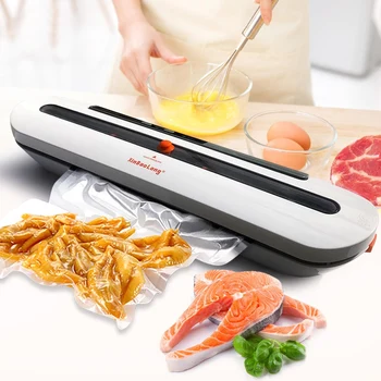QDRR Electric Vacuum Sealer Packaging Machine For Home Kitchen Including 10pcs Food Saver Bags Commercial Vacuum Food Sealing
QDRR Electric Vacuum Sealer Packaging Machine For Home Kitchen Including 10pcs Food Saver Bags Commercial Vacuum Food Sealing